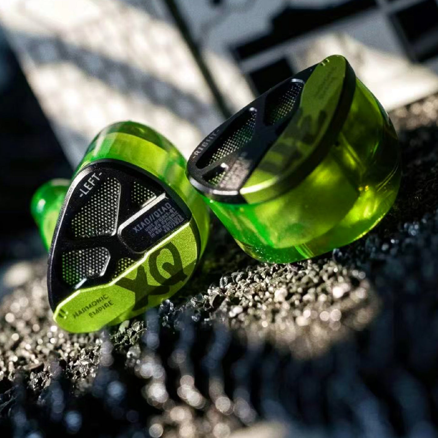 HE XiaoQiao Rock Edition Wired 0.78 2pin In-Ear Headphones with Graphene Dynamic Driver