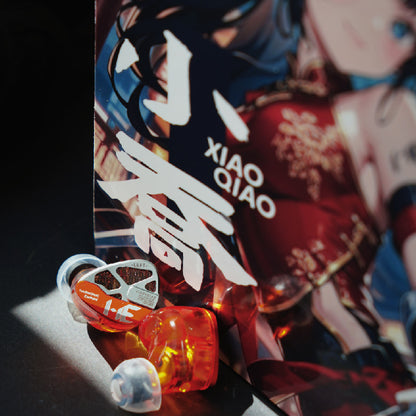 HE Xiaoqiao semi-open single dynamic in-ear headphones