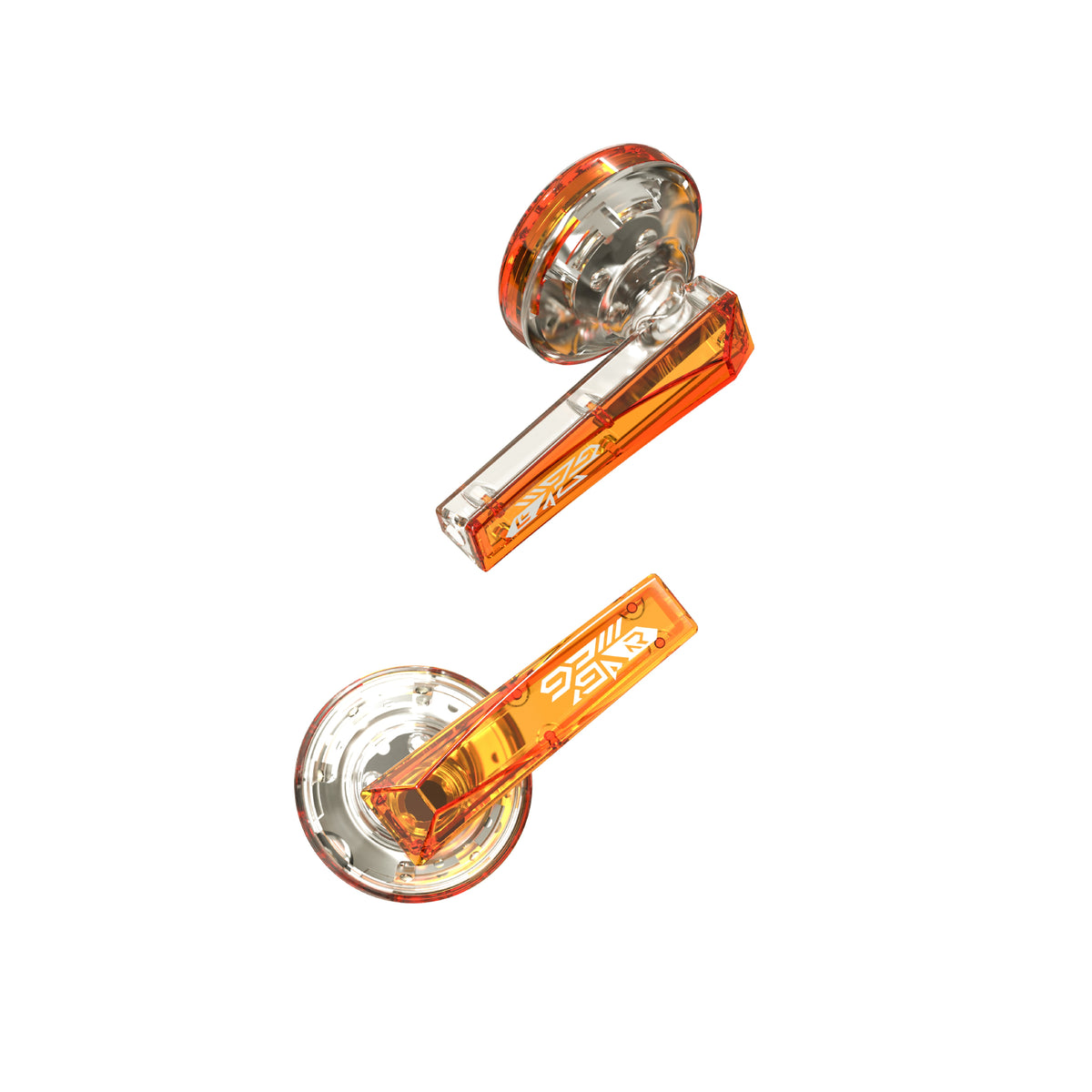 HE Zhuge Guo · Angel Edition 15.4mm Large Diameter Dynamic Driver Flat-Head Earbuds Custom‑tuned sound profile In-Ear Wired Headphones