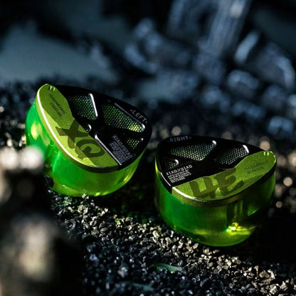 HE XiaoQiao Rock Edition Wired 0.78 2pin In-Ear Headphones with Graphene Dynamic Driver