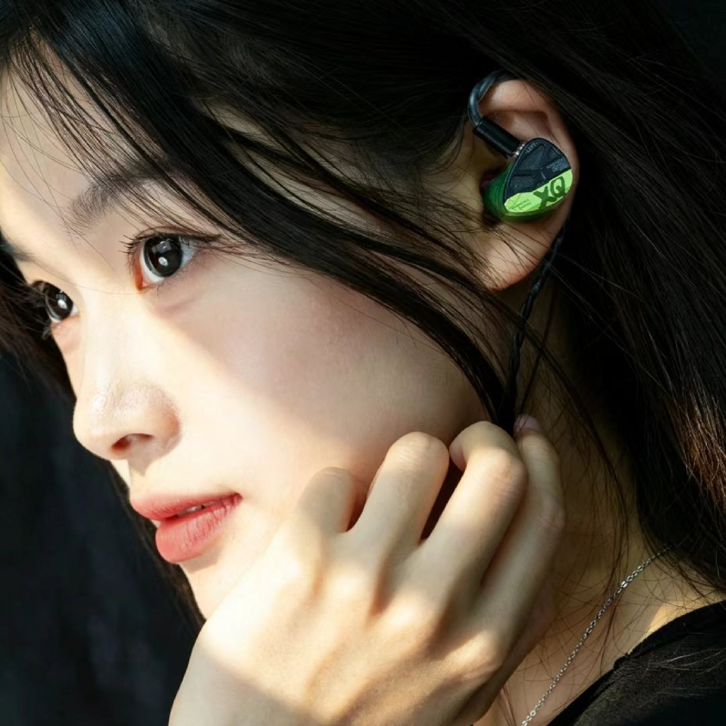 HE XiaoQiao Rock Edition Wired 0.78 2pin In-Ear Headphones with Graphene Dynamic Driver