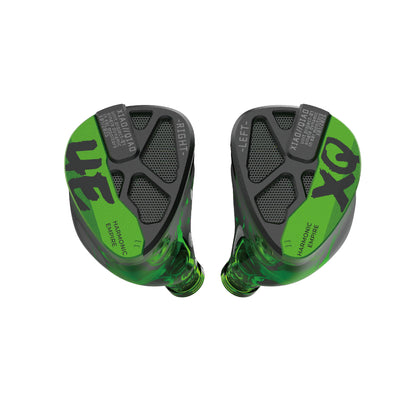 HE XiaoQiao Rock Edition Wired 0.78 2pin In-Ear Headphones with Graphene Dynamic Driver